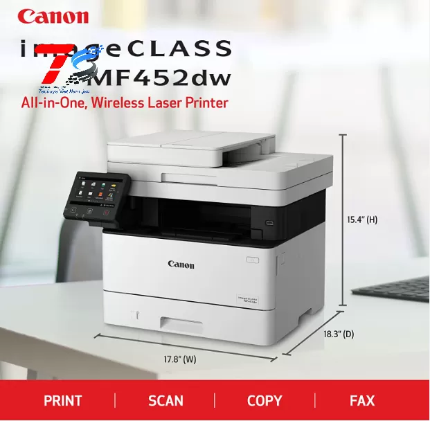 Máy in Laser đa năng Canon MF452DW ( NK )